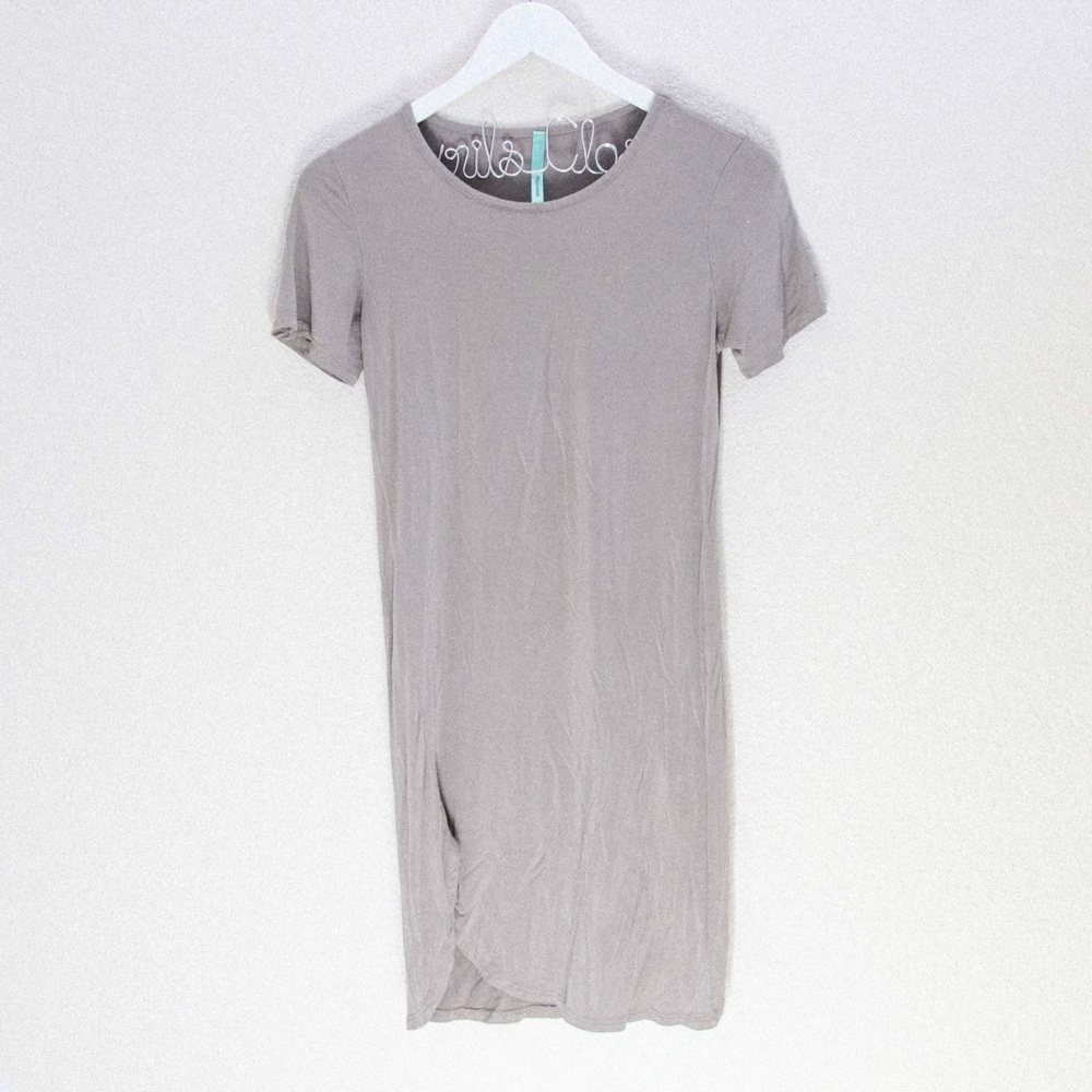 ♡ Rhapsodielle Olive Green Rounded Hem Dress ♡